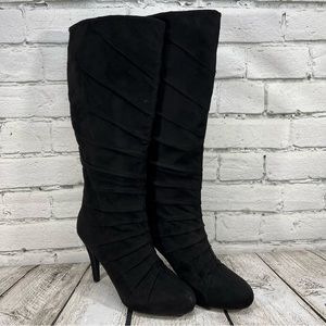 Velvet Heart Women’s Faux Suede Boots (Wide-Calf) - 9.5 but fit like a 9